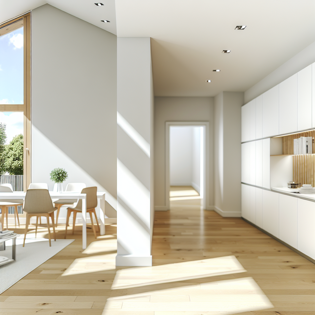 Professionelle Entrümpelung mit Mr. Eddy: Helles, aufgeräumtes Zuhause nach der gründlichen Entfernung von Unrat und überflüssigen Gegenständen.